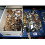 Ladies, Gents, watches, Ladies costume jewellery, bangles, necklaces etc:- One Tray