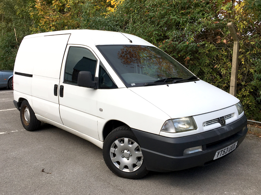 *2003 Peugeot Expert Van, 2.0 HDi (Diesel Manual) 110 6-door Van in White, 133k Miles, Comprehensive