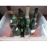 A Mixed Box of Wines & Spirits, including Gould Campbell Fine Tawny Port, Vodka, Four Bottles of