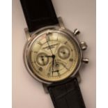 A gents automatic chronograph wristwatch by Belgravia Watch Co London,