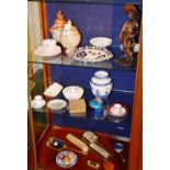 A mixed lot of china, pottery and sundry items,