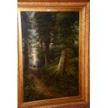 J Lascelles 'Preston Wood Brighton' Oil on canvas, 90cm x 59.