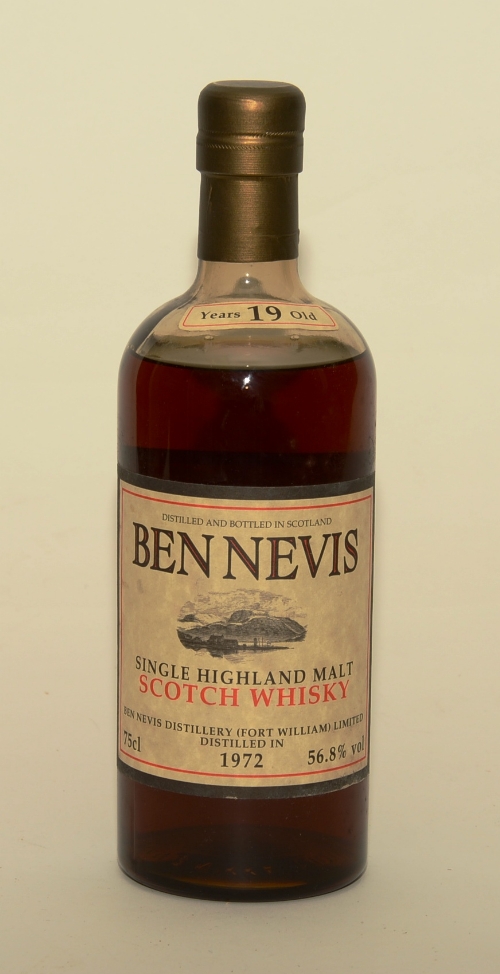 A Ben Nevis 19 year old single highland malt scotch whisky, distilled in 1972, 75cl, 56.