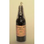 12 bottles of SV Borges & Irmao 1963 alto douro vintage port, individually wrapped in film,