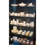 A large quantity of China Dinnerware, to include Royal Albert, Aynsley, Royal Standard,