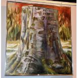 Stephen Barclay (British) Born 1961 'Historic Tree' Oil on panel,