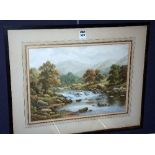 Charles A Bool early 20th Century 'On the Conway North Waters' Watercolour, signed lower left,