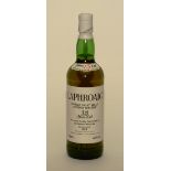 A Laphroaig 15 year old single islay malt scotch whisky, 75cl, 43% vol,