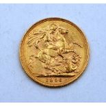 An Edward VII 1903 gold sovereign,