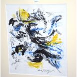 Aleksander Zyw 1905-1995 'Abstract' Watercolour, signed lower right, 33cm x 27.