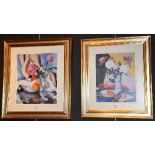 After Samuel John Peploe 'Two Still Life Prints' Reproduction prints,