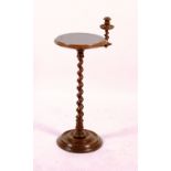 A Victorian walnut wine table,