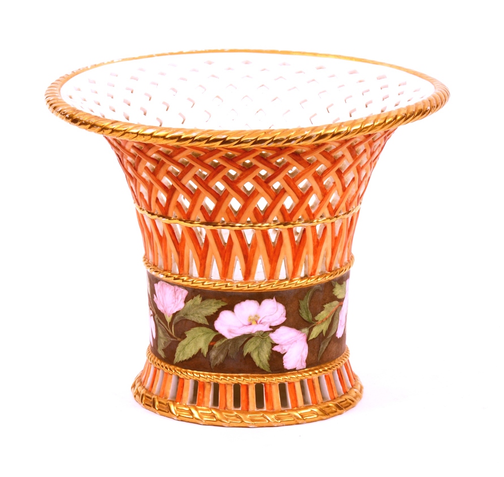 A Sevres porcelain centrepiece vase circa 1823,