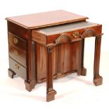 A George II mahogany architects/draughtsman's cabinet, circa 1740,