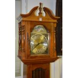 A modern grandmother clock by Emperor Clock Co London,