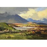 Maurice Canning Wilks ARHA (1910-1984) ARR 'Bencod Roundstone, Co Galway' Oil on canvas,