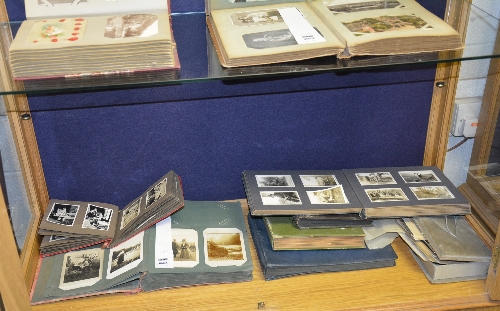 A quantity of vintage photo albums circa early 20th century,