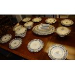 A Royal Worcester 'Deauville' part pottery dinner set,