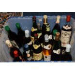 18 bottles of mixed vintage wine, to include Vins d'Alsae A.