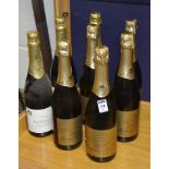 Eight bottles of vintage Champagne/sparkling wine,