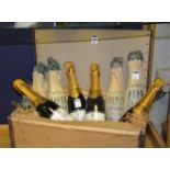 Eight half bottles of vintage Piper Heidsieck Champagne (8)