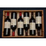 Three bottles of Chateau Chalemayne 1995 Canon Fronsac, 75cl, 13% vol,
