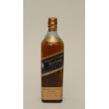 A Johnnie Walker 'Blue Label' scotch whisky, bottle no 21595, 75cl, 43% vol,