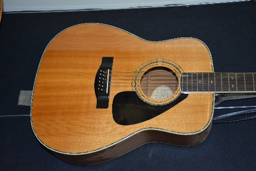 A Yamaha acoustic guitar no FG-460S-12A, - Image 3 of 5