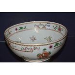 An early to mid 20th century Chinese export porcelain bowl,