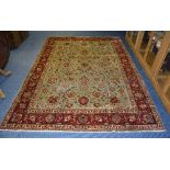 A Tabriz carpet,