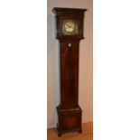 An early 20th century mahogany cased Grandmother clock,