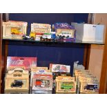A quantity of toy cars, the majority by Lledo 'Days Gone', most boxed, but also to include Corgi,