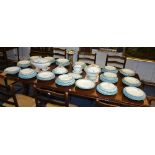 A late 19th/early 20th century Copeland pottery dinner set, to include tureens, dinner plates,