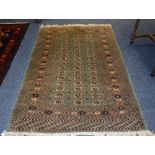 An Eastern rug,