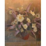 Amy Reeve-Fowkes 'Still Life of Flowers' Oil on canvas, signed lower left,