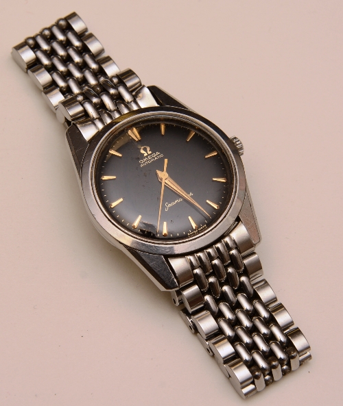 A gents Omega Automatic Seamaster wristwatch, circa 1950's/60's,