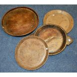 Four African meat trays/ugqoko (4)