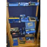 A large quantity of 'Hornby Dublo' 00 Gauge model train carriages and accessories by Meccano Ltd,