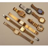A collection of gents watches, to include Seiko, Bulova, Armitron, Sekonda,