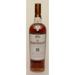The Macallan 18 years old Highland single malt scotch whisky,