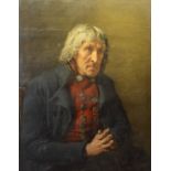 RL Alldridge (British 19th Century) 'Bavarian Peasant' Oil on canvas, unsigned,