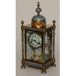 A modern French style mantel clock,