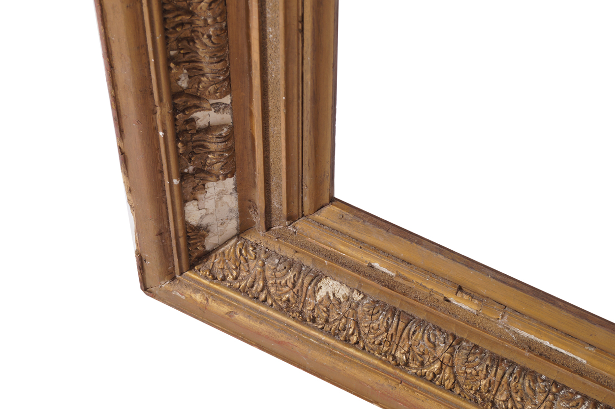 Large nineteenth-century gilt picture frame  Worldwide shipping available. All queries must be - Image 3 of 3