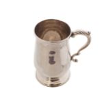 Silver tankard