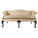 Nineteenth-century Gainsborough settee