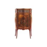 Ormolu mounted Vernis Martin combination bijou and drinks cabinet