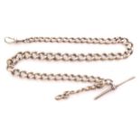 Silver Albert watch chain