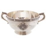 Silver sugar bowl