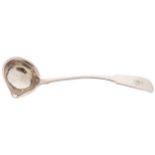 Silver toddy ladle