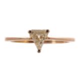 18 CT. GOLD AND DIAMOND RING